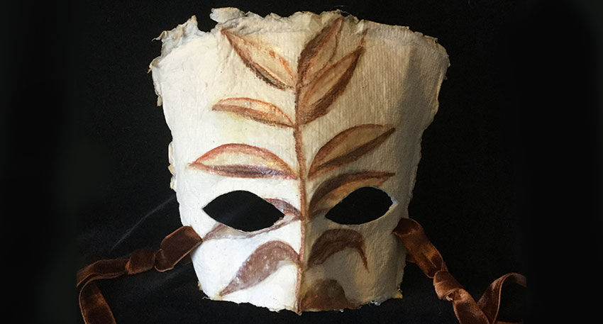 Autumn Leaves Mask